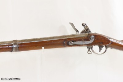 PA STATE MILITIA Antique MARINE WICKHAM Model 1816 FLINTLOCK MUSKET Contract Smoothbore Made in 1820 with BAYONET - Image 19 of 25