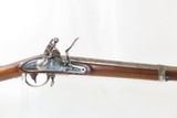 PA STATE MILITIA Antique MARINE WICKHAM Model 1816 FLINTLOCK MUSKET Contract Smoothbore Made in 1820 with BAYONET - 4 of 25