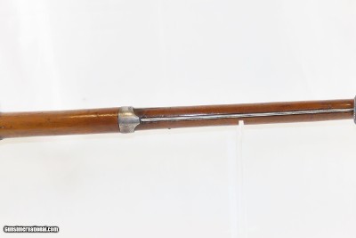 PA STATE MILITIA Antique MARINE WICKHAM Model 1816 FLINTLOCK MUSKET Contract Smoothbore Made in 1820 with BAYONET - Image 8 of 25