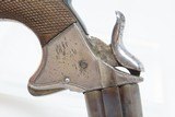 ENGLISH Antique WOODWARD PATENT Superposed .22 Short SWIVEL BARREL Deringer Small SWIVEL BREECH Pocket Pistol Circa 1870 - 16 of 17