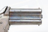 ENGLISH Antique WOODWARD PATENT Superposed .22 Short SWIVEL BARREL Deringer Small SWIVEL BREECH Pocket Pistol Circa 1870 - 17 of 17