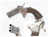 ENGLISH Antique WOODWARD PATENT Superposed .22 Short SWIVEL BARREL Deringer Small SWIVEL BREECH Pocket Pistol Circa 1870 - 1 of 17