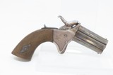 ENGLISH Antique WOODWARD PATENT Superposed .22 Short SWIVEL BARREL Deringer Small SWIVEL BREECH Pocket Pistol Circa 1870 - 14 of 17