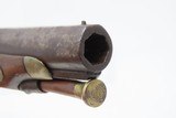 c1850s DERINGER Type POCKET Pistol .45 Caliber Percussion ENGRAVED Antique Gold Rush Lincoln Civil War Riverboat Gambler - 7 of 18