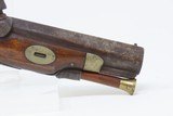c1850s DERINGER Type POCKET Pistol .45 Caliber Percussion ENGRAVED Antique Gold Rush Lincoln Civil War Riverboat Gambler - 5 of 18