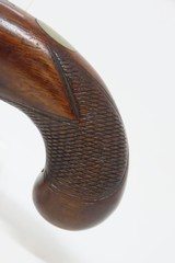 c1850s DERINGER Type POCKET Pistol .45 Caliber Percussion ENGRAVED Antique Gold Rush Lincoln Civil War Riverboat Gambler - 16 of 18