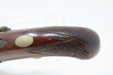c1850s DERINGER Type POCKET Pistol .45 Caliber Percussion ENGRAVED Antique Gold Rush Lincoln Civil War Riverboat Gambler - 8 of 18