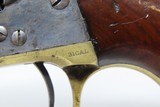 CIVIL WAR Antique COLT Model 1849 POCKET .31 Caliber PERCUSSION Revolver
Handy Civil War/WILD WEST SIX-SHOOTER Made In 1863 - 7 of 22