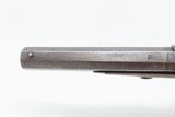 MEMPHIS TN FH CLARK Antique DERINGER 1850s .45 Pistol Philadelphia Southern SILVER and GOLD Banded Barrel - 10 of 19