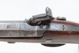 MEMPHIS TN FH CLARK Antique DERINGER 1850s .45 Pistol Philadelphia Southern SILVER and GOLD Banded Barrel - 9 of 19