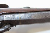 MEMPHIS TN FH CLARK Antique DERINGER 1850s .45 Pistol Philadelphia Southern SILVER and GOLD Banded Barrel - 11 of 19