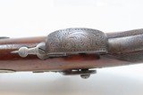 MEMPHIS TN FH CLARK Antique DERINGER 1850s .45 Pistol Philadelphia Southern SILVER and GOLD Banded Barrel - 14 of 19