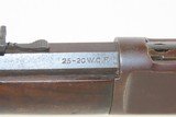 1902 WINCHESTER 1892 Rifle 25-20 WCF Octagonal JMB New Haven CT Varmint C&R Octagonal Barrel & Crescent Butt Plate - 7 of 20