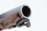 1800 Antique SANDERS London FLINTLOCK Pistol .80 ENGRAVED Captive Ramrod JK Early 19th Century MASSIVE BORE MANSTOPPER - 7 of 18