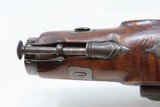 1800 Antique SANDERS London FLINTLOCK Pistol .80 ENGRAVED Captive Ramrod JK Early 19th Century MASSIVE BORE MANSTOPPER - 14 of 18