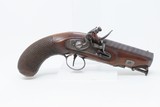 1800 Antique SANDERS London FLINTLOCK Pistol .80 ENGRAVED Captive Ramrod JK Early 19th Century MASSIVE BORE MANSTOPPER - 2 of 18