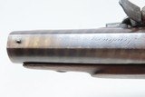 1800 Antique SANDERS London FLINTLOCK Pistol .80 ENGRAVED Captive Ramrod JK Early 19th Century MASSIVE BORE MANSTOPPER - 11 of 18