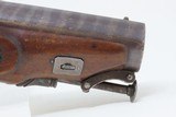 1800 Antique SANDERS London FLINTLOCK Pistol .80 ENGRAVED Captive Ramrod JK Early 19th Century MASSIVE BORE MANSTOPPER - 5 of 18