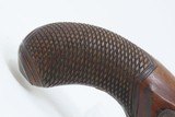1800 Antique SANDERS London FLINTLOCK Pistol .80 ENGRAVED Captive Ramrod JK Early 19th Century MASSIVE BORE MANSTOPPER - 3 of 18