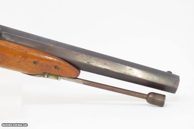 RIO DE JANEIRO BR Antique BRACE of BELGIAN Pistols .54 Matched c1855 Laport BRAZIALIAN RETAILER MARKED BELT Pistols - Image 21 of 25