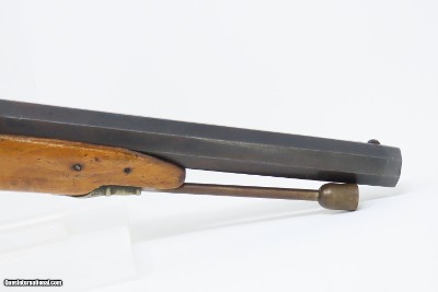 RIO DE JANEIRO BR Antique BRACE of BELGIAN Pistols .54 Matched c1855 Laport BRAZIALIAN RETAILER MARKED BELT Pistols - Image 6 of 25