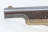 ENGRAVED COLT Deringer .41 Rimfire Plated British Proofs Silver Ivory C&R
BIRMINGHAM PROOFED & Period Engraved w/IVORY GRIP - 5 of 17
