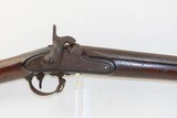 SCARCE Antique BENJAMIN FLAGG M1842 .69 Musket CIVIL WAR Smoothbore Musket with BAYONET - 5 of 21