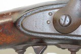 SCARCE Antique BENJAMIN FLAGG M1842 .69 Musket CIVIL WAR Smoothbore Musket with BAYONET - 8 of 21