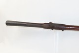 SCARCE Antique BENJAMIN FLAGG M1842 .69 Musket CIVIL WAR Smoothbore Musket with BAYONET - 9 of 21