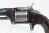 Antique SMITH & WESSON No. 2 OLD ARMY .32 CIVIL WAR Custer Hickok Hayes
Excellent Condition w/ LEATHER HOLSTER - 6 of 20