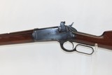 c1915 WINCHESTER 1886 Lever Action RIFLE .33 WCF C&R Browning Brothers 1876 With Williams Receiver Peep Sight - 4 of 20