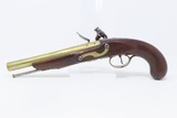 BRITISH Antique BRANDER BRASS BARREL .63 FLINTLOCK Pistol England Colonial
Pre-1813 “LONDON” Marked and Proofed Pistol - 15 of 18