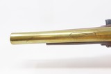 BRITISH Antique BRANDER BRASS BARREL .63 FLINTLOCK Pistol England Colonial
Pre-1813 “LONDON” Marked and Proofed Pistol - 9 of 18