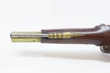 BRITISH Antique BRANDER BRASS BARREL .63 FLINTLOCK Pistol England Colonial
Pre-1813 “LONDON” Marked and Proofed Pistol - 14 of 18