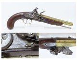 BRITISH Antique BRANDER BRASS BARREL .63 FLINTLOCK Pistol England Colonial
Pre-1813 “LONDON” Marked and Proofed Pistol - 1 of 18