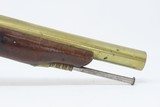 BRITISH Antique BRANDER BRASS BARREL .63 FLINTLOCK Pistol England Colonial
Pre-1813 “LONDON” Marked and Proofed Pistol - 5 of 18