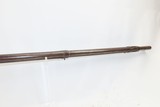 Rare WAR of 1812 Antique R&C LEONARD US Model 1808 FLINTLOCK Musket 1811 69 1 of only 5,000 Made; w/ SOCKET BAYONET - 15 of 22