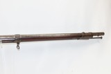 Rare WAR of 1812 Antique R&C LEONARD US Model 1808 FLINTLOCK Musket 1811 69 1 of only 5,000 Made; w/ SOCKET BAYONET - 6 of 22