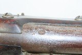 Rare WAR of 1812 Antique R&C LEONARD US Model 1808 FLINTLOCK Musket 1811 69 1 of only 5,000 Made; w/ SOCKET BAYONET - 12 of 22
