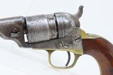 c1873 mfr Antique COLT Pocket NAVY Revolver .38 STAGECOACH ROBBERY Cylinder Scarce Transitional Revolver from Percussion to Metallic Cartridge - 4 of 18