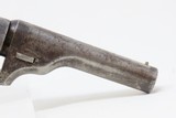 c1873 mfr Antique COLT Pocket NAVY Revolver .38 STAGECOACH ROBBERY Cylinder Scarce Transitional Revolver from Percussion to Metallic Cartridge - 18 of 18