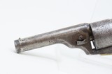 c1873 mfr Antique COLT Pocket NAVY Revolver .38 STAGECOACH ROBBERY Cylinder Scarce Transitional Revolver from Percussion to Metallic Cartridge - 5 of 18