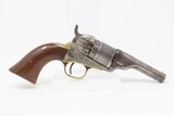 c1873 mfr Antique COLT Pocket NAVY Revolver .38 STAGECOACH ROBBERY Cylinder Scarce Transitional Revolver from Percussion to Metallic Cartridge - 15 of 18