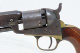 c1867 Antique COLT Model 1849 POCKET .31 Revolver Post-CIVIL WAR Wild West
With Stagecoach Holdup Cylinder Scene 5-Shot - 4 of 18