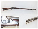 RARE 33” 2 Band HARPERS FERRY 1855 Rifle-MUSKET CIVIL WAR Antique .58 c1860 1 of 5151 IRON MOUNTED Two Band Maynard Tape Primed Muskets - 1 of 18