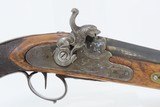 WINGED LION HAMMER Antique .68 c1843 BASQUE Eibar Spain Pirate Privateer 34 Single Shot Pistol by Lou Sebastian Alberdi - 4 of 20