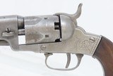 Antique Thomas BACON Revolver CIVIL WAR Engraved SCARCE, 1 of about 3,000 MANUFACTURED - 4 of 17