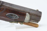 MEMPHIS TN F.H. CLARK & CO. Antique DERINGER Engraved SOUTHERN Civil War 42 Antebellum Pocket Sidearm Hideout Gun - 5 of 16