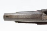 MEMPHIS TN F.H. CLARK & CO. Antique DERINGER Engraved SOUTHERN Civil War 42 Antebellum Pocket Sidearm Hideout Gun - 11 of 16