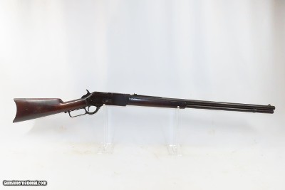 c1885 Antique WINCHESTER 1876 .45-60 WCF CENTENNIAL Teddy Roosevelt Rangers Classic Large Bore Favored by Big Game Hunters & Frontiersmen - Image 15 of 20